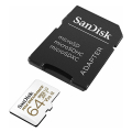 sandisk sdsqqvr 064g gn6ia max endurance 64gb micro sdxc u3 v3 extra photo 1