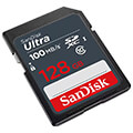 sandisk sdsdunr 128g gn3in ultra 128gb sdxc uhs i class 10 extra photo 1