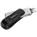 sandisk sdix60n 256g gn6ne ixpand go 256gb usb 30 type a and lightning flash drive extra photo 1