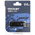 patriot psf64gx3b3u xporter 3 64gb usb 32 slider flash drive extra photo 5