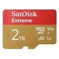 sandisk sdsqxav 2t00 gn6ma extreme 2tb micro sdxc uhs i card u3 v30 a2 extra photo 2