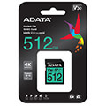 adata asdx512gui3v30s r premier pro sdxc 512gb uhs i u3 v30s class 10 retail extra photo 1