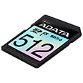 adata asd512gex3l1 c premier extreme 512gb sdxc pcie gen3 x1 sd 70 u3 v30 extra photo 1