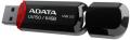 adata auv150 64g rbk dashdrive uv150 64gb usb 32 flash drive black extra photo 1