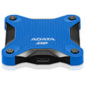 exoterikos skliros adata asd600q 240gu31 cbl portable ssd sd600q 240gb usb 31 blue extra photo 2