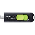 adata acho uc300 64g rbk gn uc300 64gb usb 32 type c flash drive black green extra photo 1