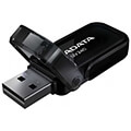 adata auv240 32g rbk uv240 32gb usb 20 flash drive black extra photo 2