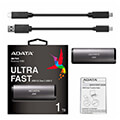 adata aase760 512gu32g2 cti portable ssd se760 512gb usb32 gen 2 type c titan gray extra photo 4