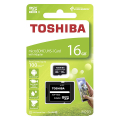 toshiba m203 16gb micro sdhc uhs i 100mb s with sd card adapter extra photo 1