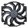 noctua nf a14x25r g2 pwm chromaxblack next gen black round 140mm fan extra photo 1