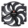 noctua nf a14x25r g2 pwm chromaxblack next gen black round 140mm fan extra photo 2