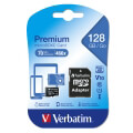 verbatim 44085 premium micro sdxc 128gb uhs i class 10 with adapter extra photo 1 verbatim 44085 premium micro sdxc 128gb uhs i class 10 with adapter extra photo 1