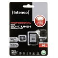 intenso 3433470 16gb micro sdhc uhs i professional class 10 adapter extra photo 1