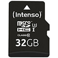 intenso 3433480 32gb micro sdhc uhs i professional class 10 adapter extra photo 1