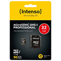 intenso 3433480 32gb micro sdhc uhs i professional class 10 adapter extra photo 2