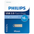philips moon 16gb usb 20 flash drive vintage silver fm16fd160b 00 extra photo 1
