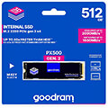 ssd goodram px500 gen2 512gb nvme pcie gen 3 x4 m2 2280 ssdpr px500 512 80 g2 extra photo 3