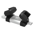 silicon power mobile c51 128gb dual usb 32 type a type c flash drive sp128gbuc3c51v1s extra photo 1