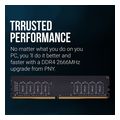 ram pny performance 8gb ddr4 2666mhz cl19 md8gsd42666 sb extra photo 3