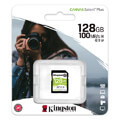 kingston sds2 128gb 128gb sdxc canvas select plus 100r c10 uhs i u3 v30 extra photo 2