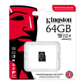kingston sdcit2 64gbsp 64gb industrial micro sdxc uhs i class 10 u3 v30 a1 extra photo 2
