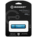 kingston ikvp50 256gb ironkey vault privacy 50 256gb usb 32 encrypted flash drive extra photo 2