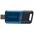 kingston dt80m 64gb datatraveler 80 m 64gb usb 32 type c flash drive extra photo 1