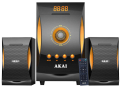 akai ss032a 3515 multimedia 21 speakers 38w with bluetooth usb sd and radio extra photo 1