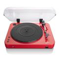 lenco l 85 turntable with usb direct recording red extra photo 1