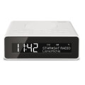 technisat digitradio 51 dab fm clock radio with two independent alarms white extra photo 1