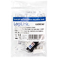 logilink kj08c6u cat6 keystone jack utp awg 22 26 180mmprimeline extra photo 2