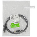 logilink cp1093u cat5e u utp patch cable econline 10m black extra photo 1