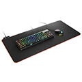 sharkoon 1337 gaming mat rgb v2 900 900x425x3mm extra photo 4