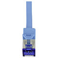 logilink c6a036s cat6a s ftp ultraflex patch cable 1m blue extra photo 1