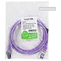 logilink c6a029s cat6a s ftp ultraflex patch cable 05m purple extra photo 4