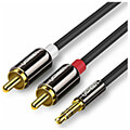 cable audio 35mm m 2xrca m 3m ugreen av116 10590 extra photo 1