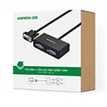 vga splitter 1pc 2monitors 1920x1440 60hz ugreen 20918 extra photo 1