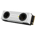 ssd corsair cssd f2000gbmp600phxtw mp600 pro xt hydro x 2tb m2 2280 nvme pcie gen 40 x4 white extra photo 1