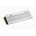 ssd corsair cssd f2000gbmp600plpw mp600 pro lpx 2tb m2 nvme pcie gen4 x4 white ps5 compatible extra photo 3