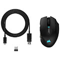 corsair ch 9314311 eu scimitar elite wireless mmo gaming mouse rgb black extra photo 5