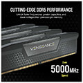 ram corsair cmk32gx5m2b6200c36 vengeance black 32gb 2x16gb ddr5 6200mt s cl36 intel xmp dual extra photo 5