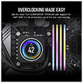 ram corsair cmp64gx5m2b6000c30 dominator titanium rgb black 64gb 2x32gb ddr5 6000 cl30 intel xmp extra photo 4