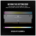 ram corsair cmp64gx5m2b6000z30 dominator titanium grey rgb 64gb 2x32gb ddr5 6000 cl30 intel amd extra photo 1
