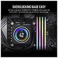 ram corsair cmp64gx5m2b6000z30 dominator titanium grey rgb 64gb 2x32gb ddr5 6000 cl30 intel amd extra photo 2