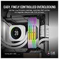 ram corsair cmh32gx5m2e6000c36w vengeance rgb white 32gb 2x16gb ddr5 6000mt s cl36 intel xmp dual extra photo 3