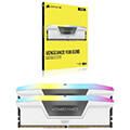 ram corsair cmh32gx5m2e6000c36w vengeance rgb white 32gb 2x16gb ddr5 6000mt s cl36 intel xmp dual extra photo 4