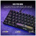 pliktrologio corsair ch 91a401a na k65 pro mini rgb 65 optical mechanical gaming keyboard extra photo 1