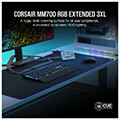 corsair mousepad mm700 rgb extended xl black 1220x610x4 extra photo 1