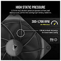 corsair co 9051012 ww rx140 icue link fan starter kit 2 x 140mm black with icue link system hub extra photo 3
