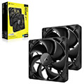 corsair co 9051012 ww rx140 icue link fan starter kit 2 x 140mm black with icue link system hub extra photo 7